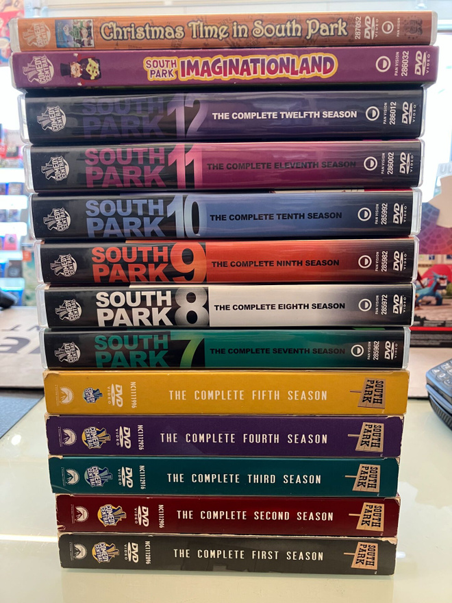 Iso South Park DVD paketti