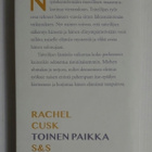 Rachel Cusk - Toinen Paikka - pikkukuva 3