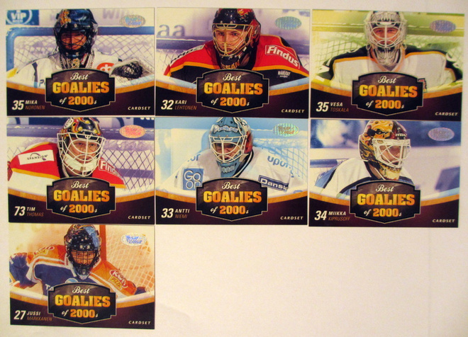 Cardset 2012-13 Best Goalies of 2000 s kortteja