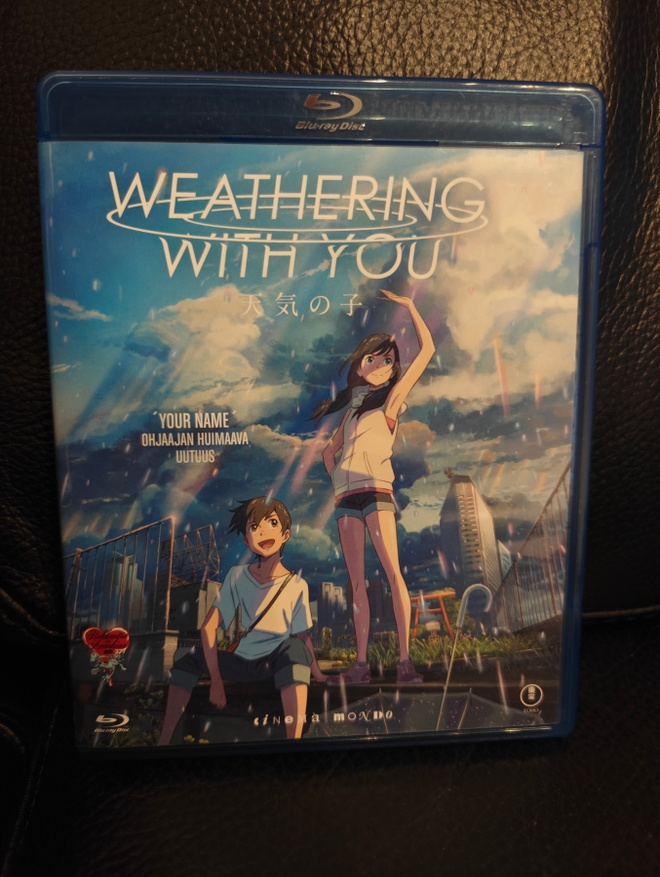 Weathering with You - Tenki no ko (2019) Blu-ray Suomijulk.