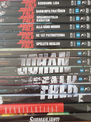 JOHAN FALK KOKOELMA 1 - 12 Surmanjahti ja Henkivartijat