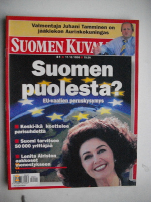 Suomen Kuvalehti Nrro 41/1996 (26.11)