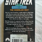 Star Trek TOS # 35: Romulan Way, the (Duane & Morwood) - pikkukuva 2