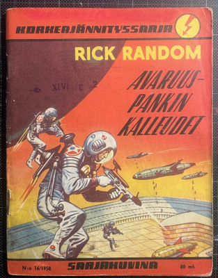 Korkeajännitys1958 no:16; R.Random & avaruuspankin kalleudet
