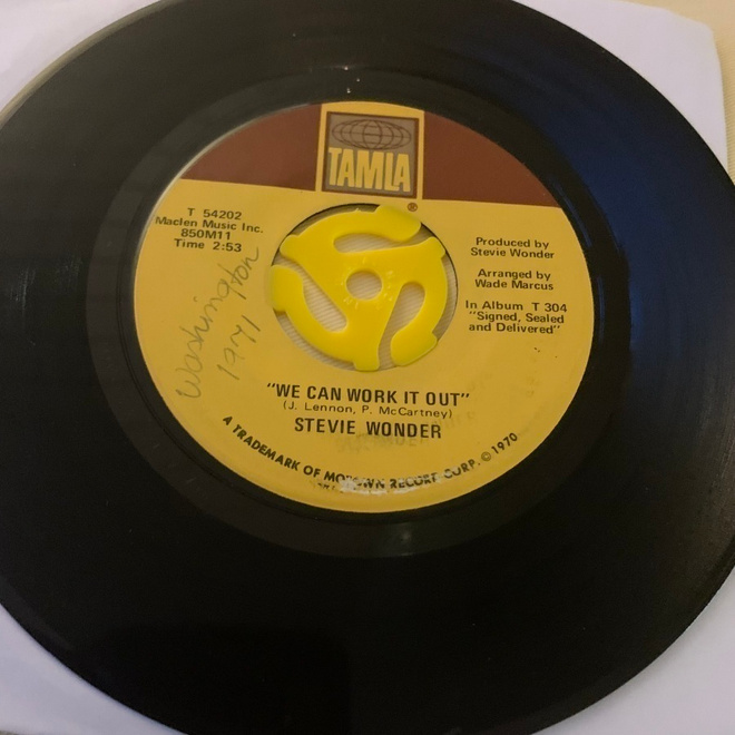 STEVIE WONDER: We Can Work It Out * Never Dreamed You’d Le…