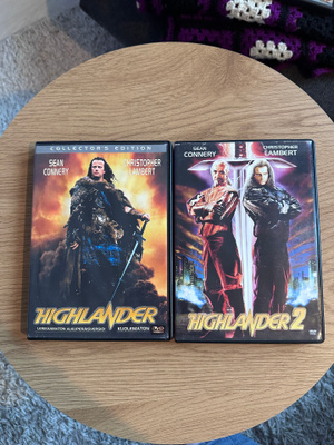 Highlander ja Highlander 2 DVD