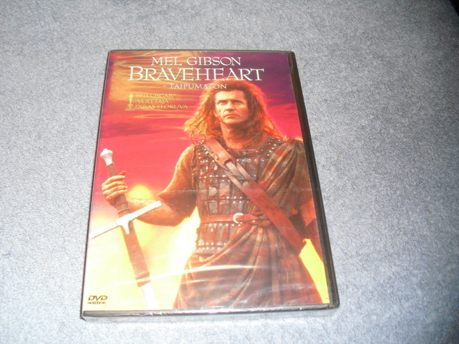 BRAVEHEART (Mel Gibson) UUSI***