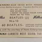 Beatles Jenkki- purkkakortti Hellas - pikkukuva 2
