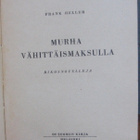 Frank Heller: Murha vähittäismaksulla. 144 s. - pikkukuva 4