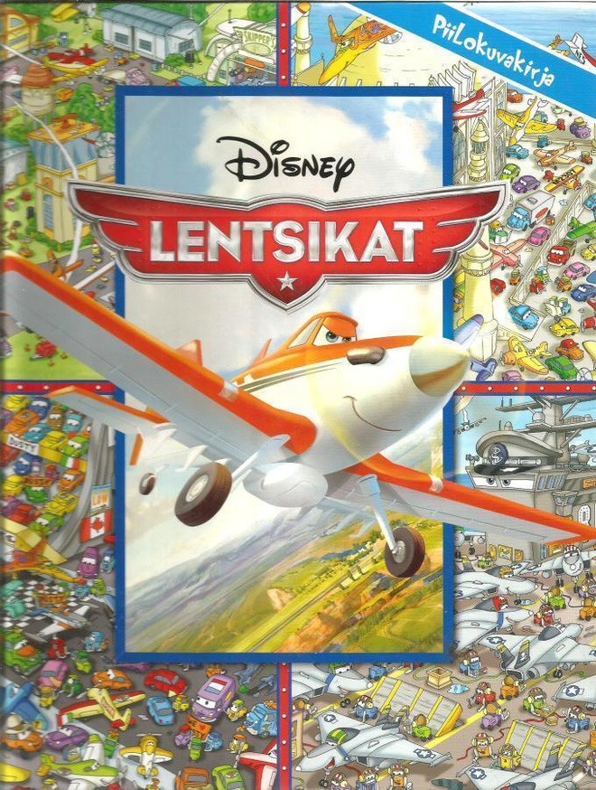 LENTSIKAT - piilokuvakirja <> Disney
