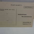 KENTTÄPOSTIA, KOTIJOUKKOJEN   ROVASTINTOIMISTO - pikkukuva 1