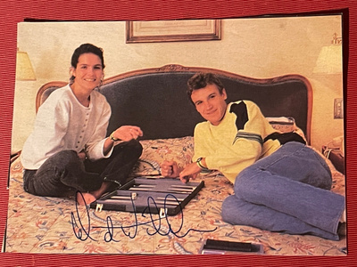 Mats Wilander nimikirjoitus lehtikuvassa