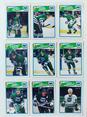 88-89 Opc - Hartford Whalers 10kpl