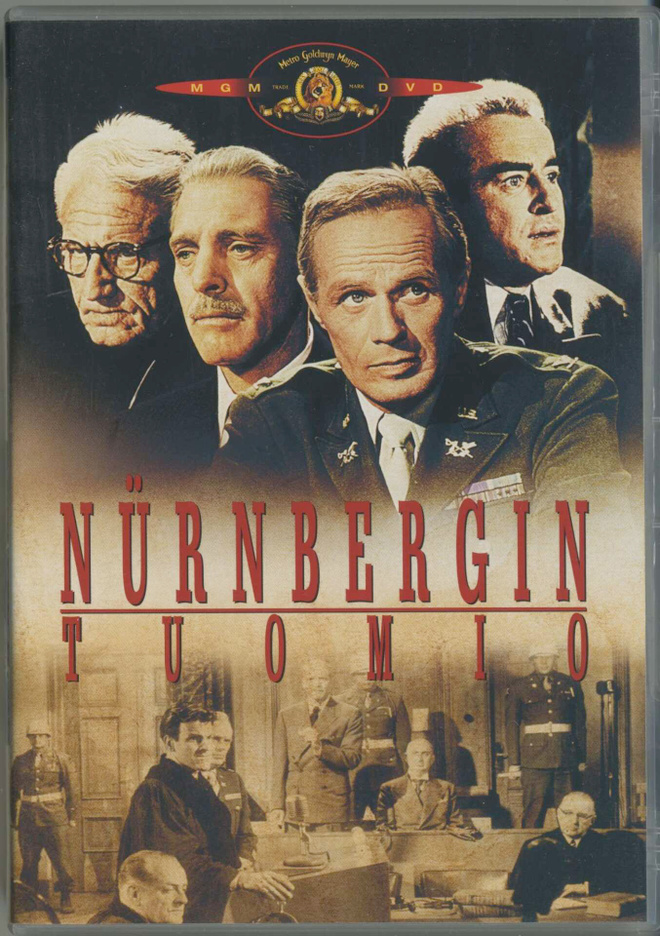 NÜRNBERGIN TUOMIO – UUSI! Suomi-DVD 1961/2004 Stanley Kramer