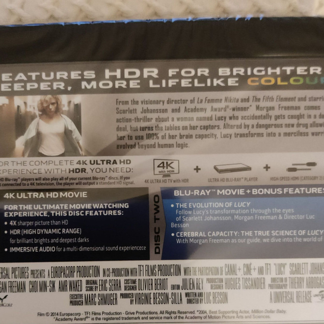 Lucy 4k ultra hd uusi.