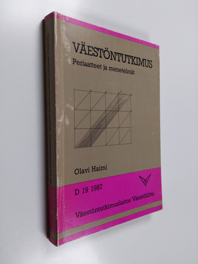 Olavi Haimi : Väestöntutkimus : periaatteet ja menetelmät