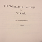 Hengellisiä lauluja ja virsiä. Nuottipainos - pikkukuva 1
