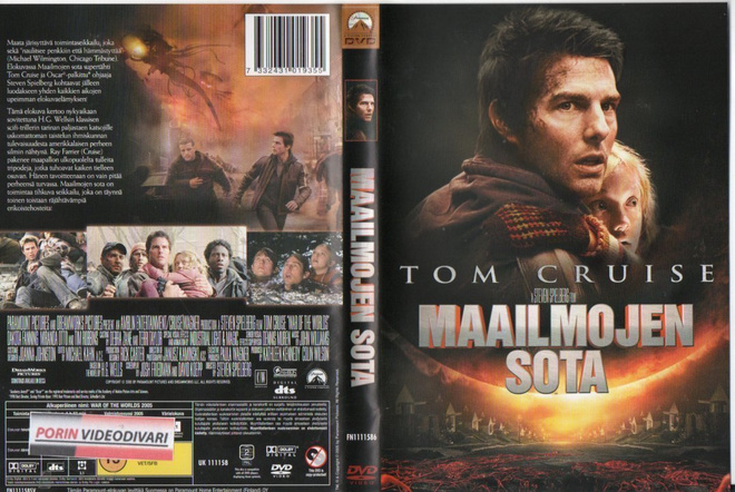 Maailmojen Sota	(32 349)	k	-FI-	suomik.	DVD		tom cruise	2005