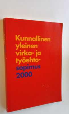 Kunnallinen yleinen virka- ja työehtosopimus 2000
