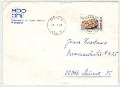 1986 geologia rapakivi loistoleimainen kirje