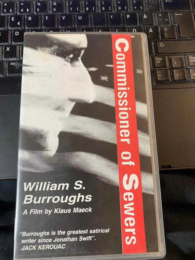 William S. Burroughs - Commissoner of Sewers VHS