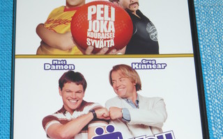Dvd -  Dodgeball - Boltsit pelissä / Stuck on you     2-disc