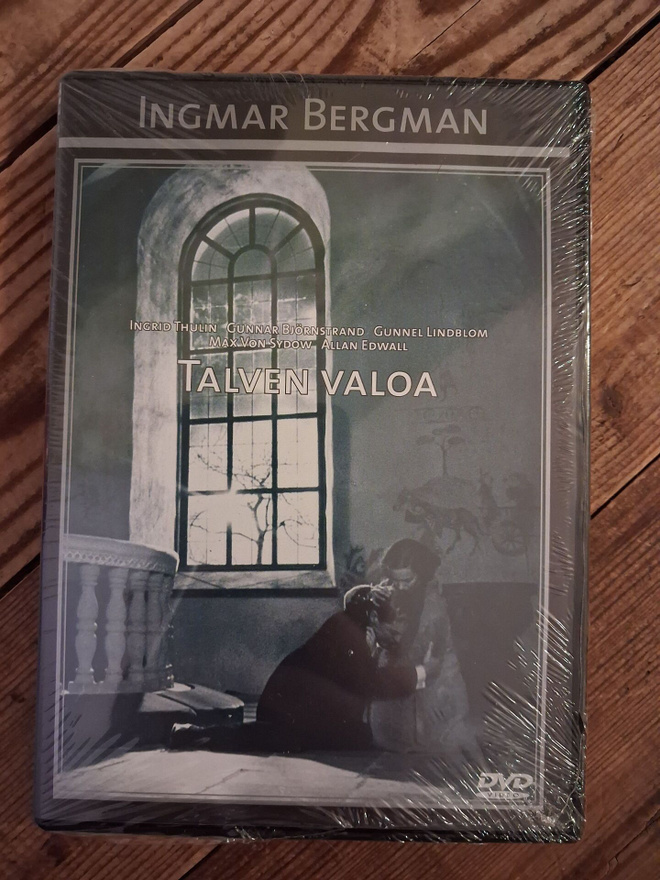 Talven valoa DVD Uusi ja muoveissa Ingmar Bergman
