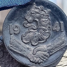 Bakeliitti Talkookunniamerkki. 1941. Halkaisija - 25 mm. - pikkukuva 4
