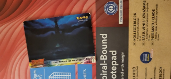 Temple of Mewtwo #18 Pokemon 1999 Blue Topps Movie