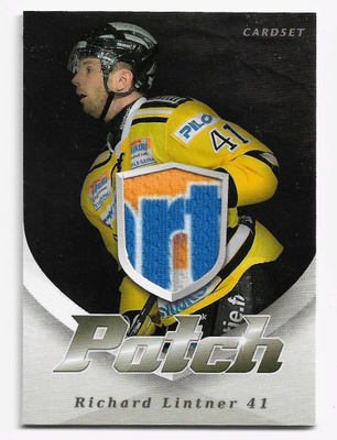 2012-13 Cardset Patch Richard Lintner 3 värinen