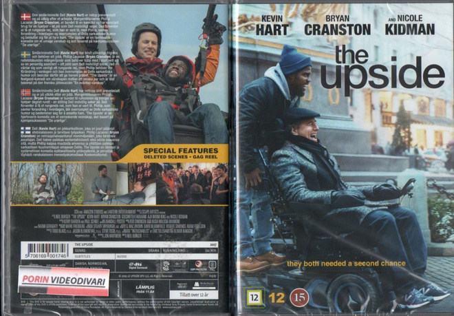 Upside	(5 677)	UUSI	-FI-	DVD			kevin hart	2019