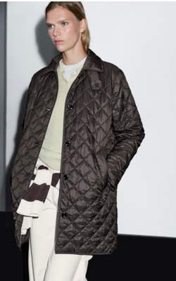 Massimo Dutti uusi tyylikäs tikkitakki M (38/40)