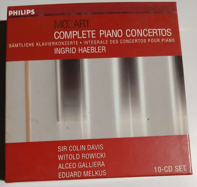 10CD Mozart Complete Piano Concertos