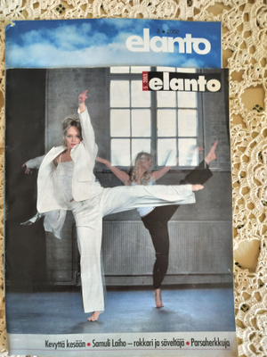 2 kpl Elanto lehti v.2002 ja v. 2003