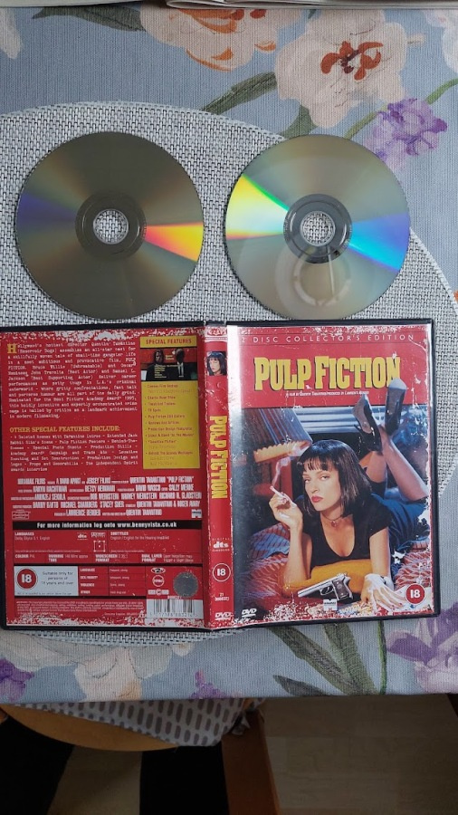 DVD Pulp Fiction (2-dvd, ei Suomi-painos)