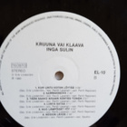 LP-LEVY: INGA SULIN : KRUUNA VAI KLAAVA - pikkukuva 4