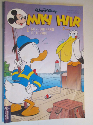 MIKI HIIR  7 / 1996 SARJAKUVALEHTI AKU ANKKA VIRO EESTI