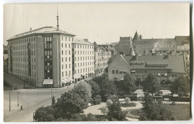 Helsinki Eiran puisto ja sairaala 1930