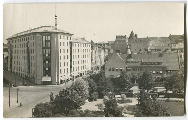 Helsinki Eiran puisto ja sairaala 1930
