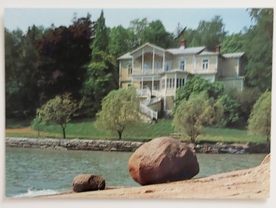 "Erstavik pitsihuvila, Ruissalo" - KULKEMATON POSTIKORTTI