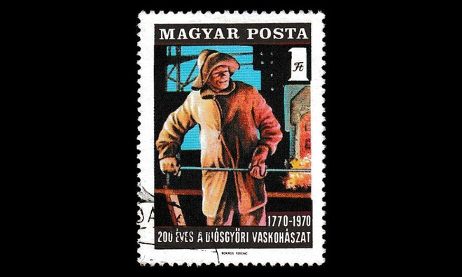 Unkari 2599 o Diósgyörin terästehdas 200v (1970)