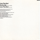 Last Days Of April • Live The End CD-Single - pikkukuva 2