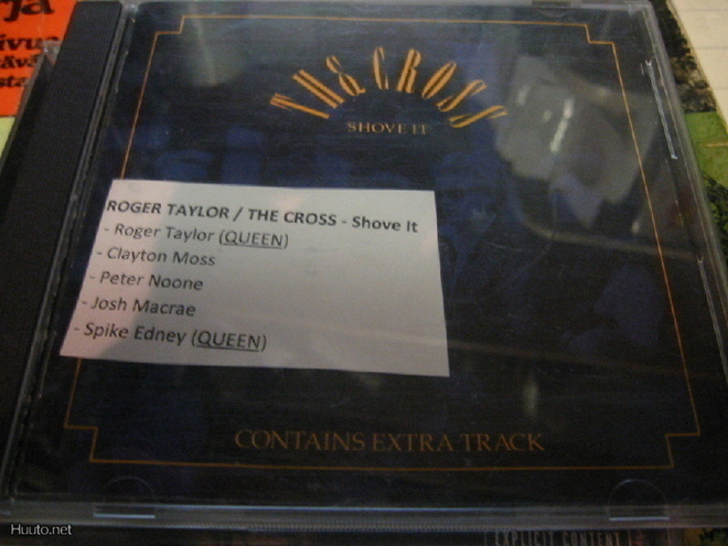 ROGER TAYLOR / CROSS-SHOVE IT CD VIIDELLÄ NIMMARILLA