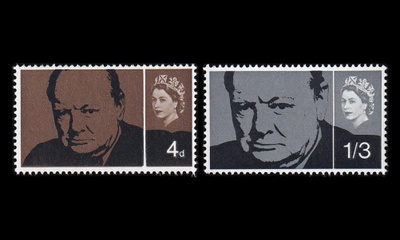Iso-Britannia 384-5x ** Winston Churchill (1965)