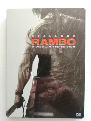 Rambo Steelbook Suomi dvd
