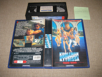 Kuoleman Kyydissä-VHS (Showtime, T & A-Action, Andy Sidaris)