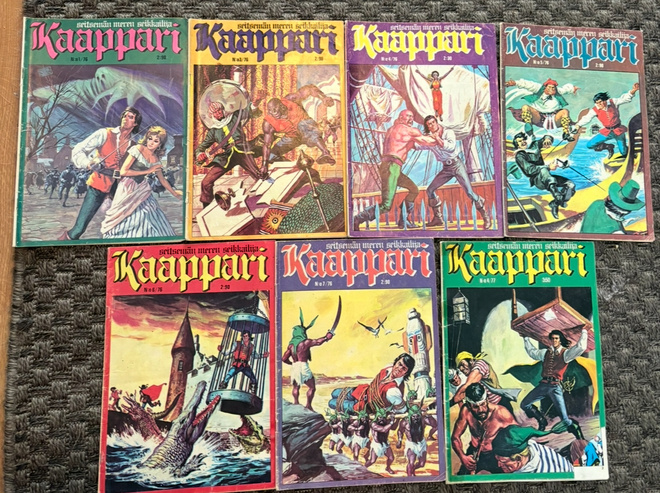 Kaappari seitsemän meren seikkailuja