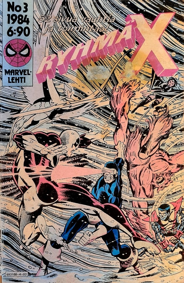 Ryhmä-X no 3 1984 – Marvel-lehti