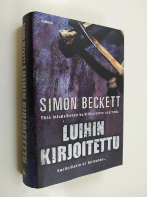Simon Beckett : Luihin kirjoitettu