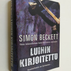 Simon Beckett : Luihin kirjoitettu - pikkukuva 1